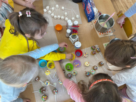 Návštěva maminky, která ráda peče